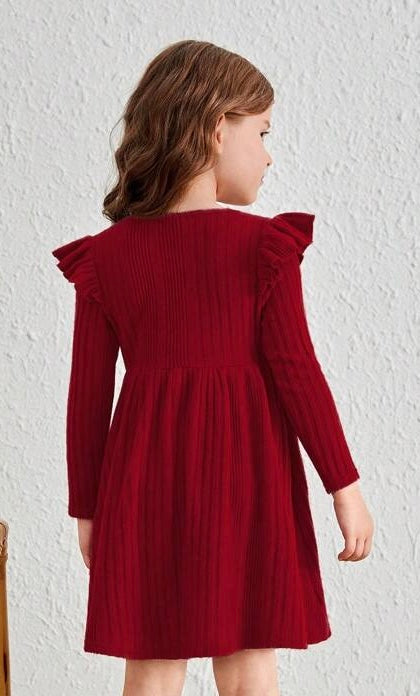 Deep Red Dress