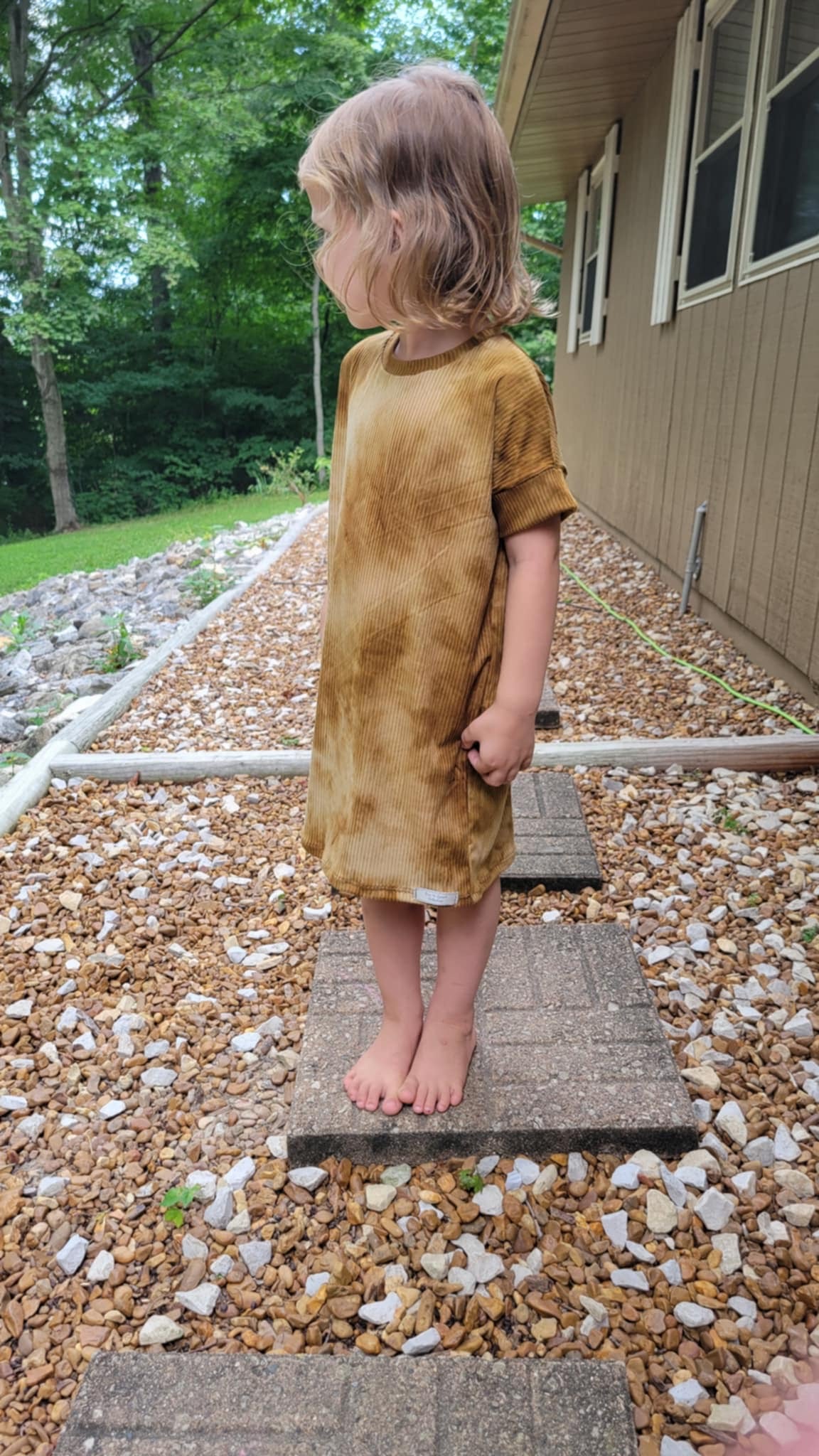Tie Dye Tee Dress