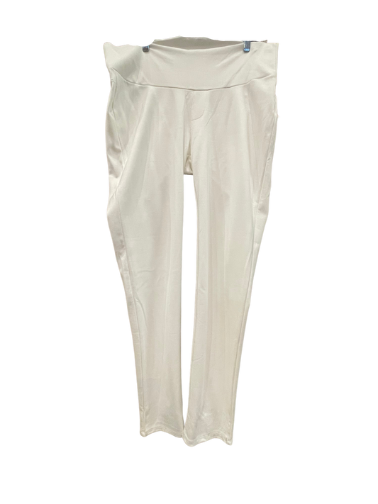 White Leggings with Back Pockets