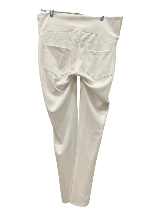 White Leggings with Back Pockets