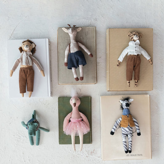 Plush Animal in Clothes