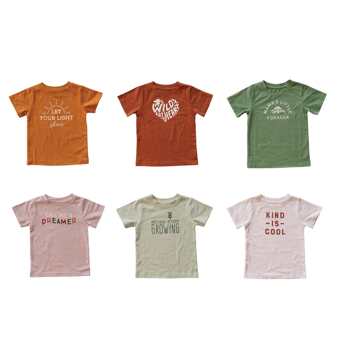 Cotton Word Tees