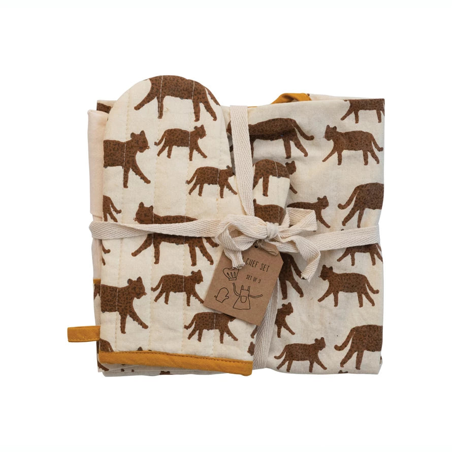 Cotton Child Apron Set