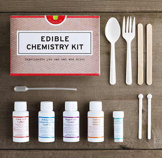 Edible Chemistry Kit |
Science Experiments You Can Eat