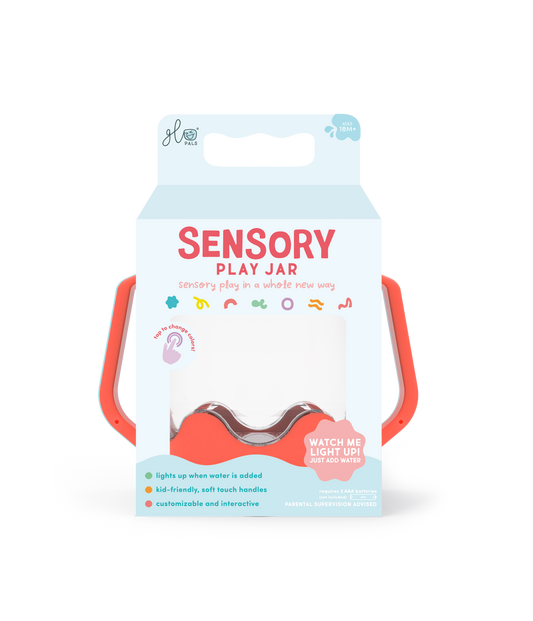 Coral Sensory Play Jar