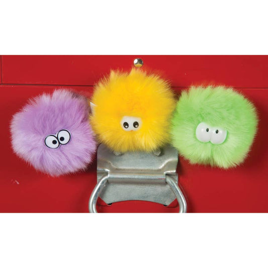 FURRY FACE LOCKER BUDDY TOY