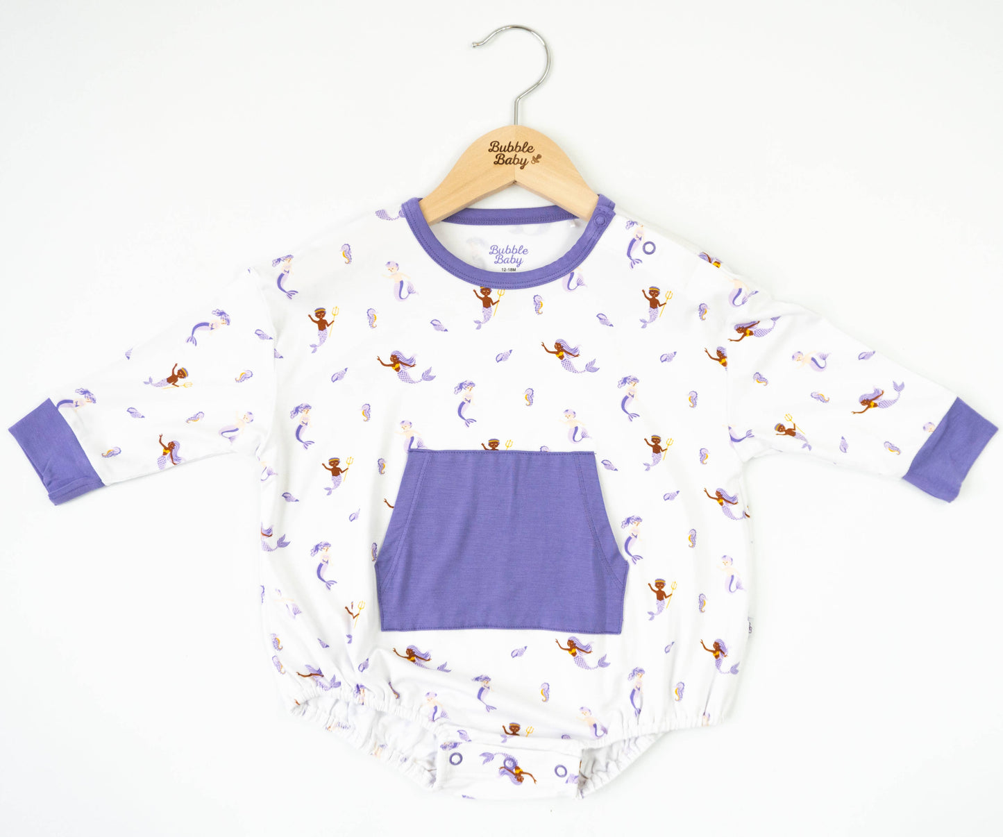 Mermaid | Long Sleeve Bubble Romper