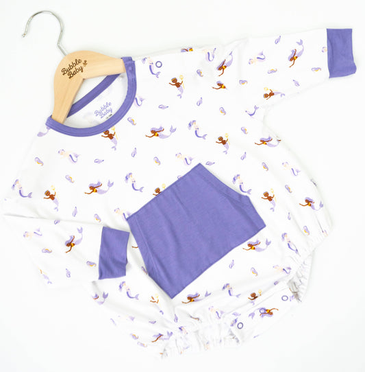 Mermaid | Long Sleeve Bubble Romper