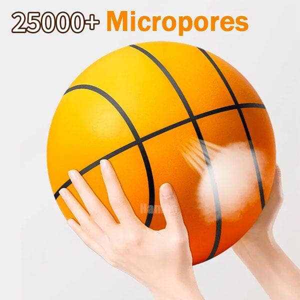 StealthDunk: The Silent Basketball - Multiple Sizes: Official Full Size No.7: 29.5" / 75cm