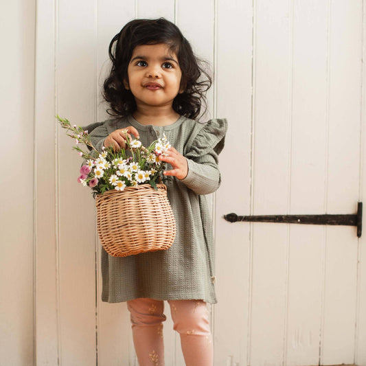 Budding Beauty Infant Tunic Set: Tranquility / 0-3 Months