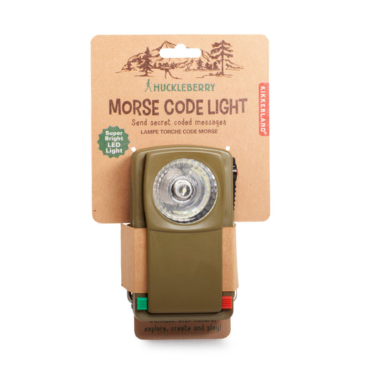Huckleberry Morse Code Flashlight