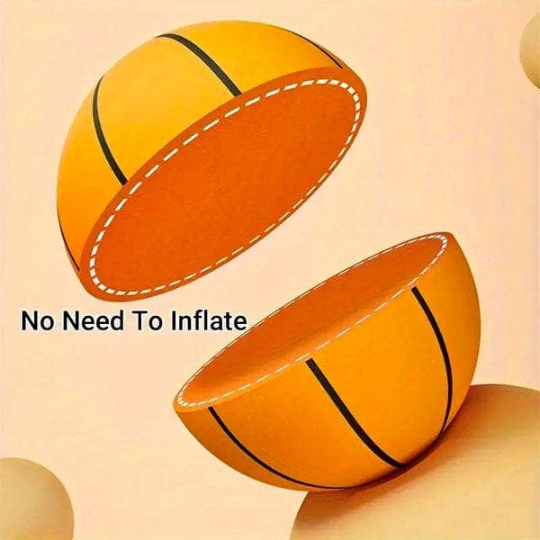 StealthDunk: The Silent Basketball - Multiple Sizes: Official Full Size No.7: 29.5" / 75cm