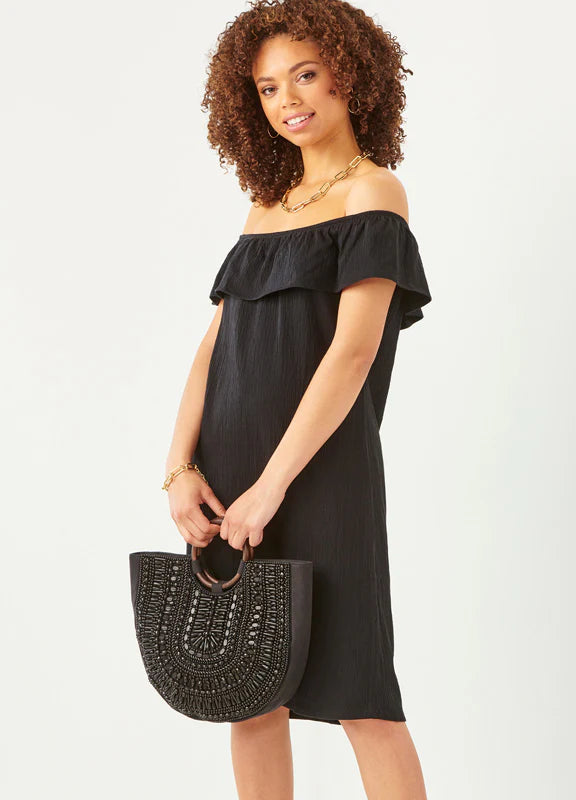 Kirra Cotton Ruffle Midi Tank Dress