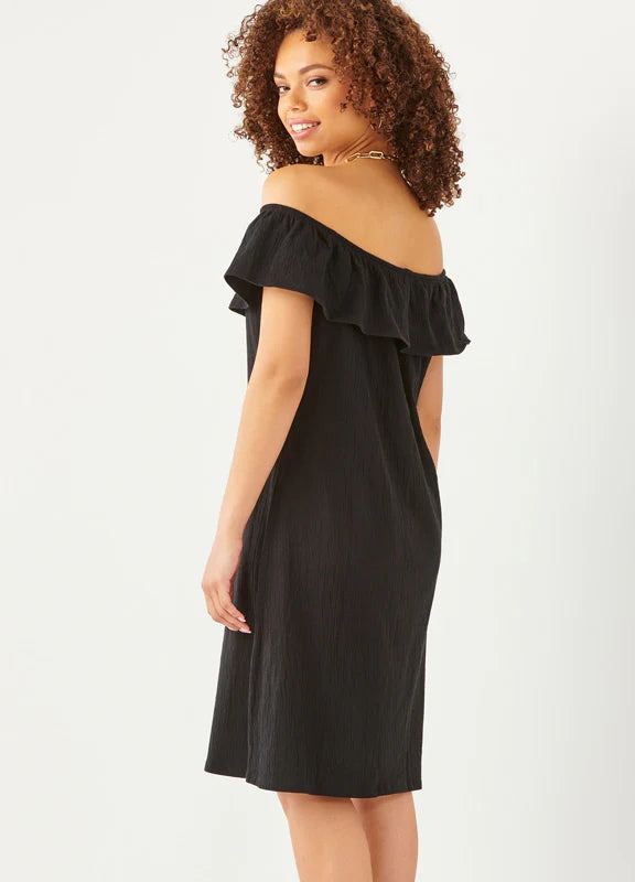 Kirra Cotton Ruffle Midi Tank Dress