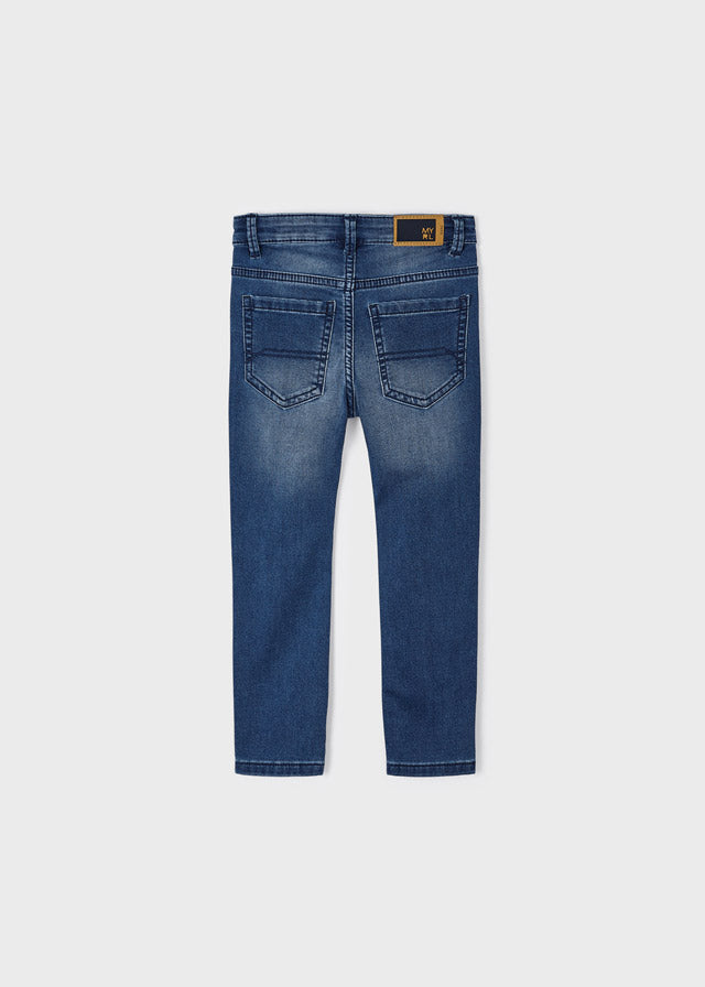 Soft Medium Wash Boy Jeans