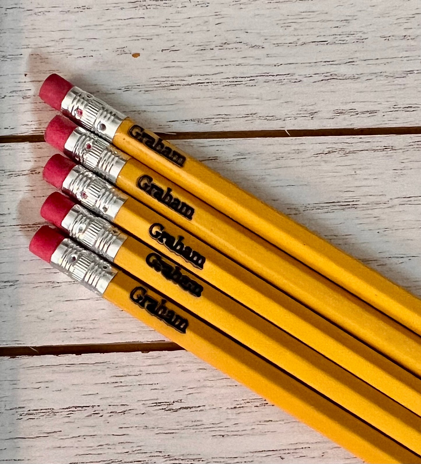 Custom Pencils & Eraser