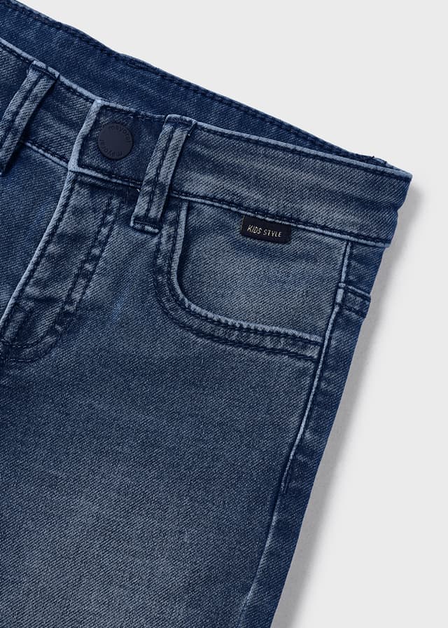 Soft Medium Wash Boy Jeans