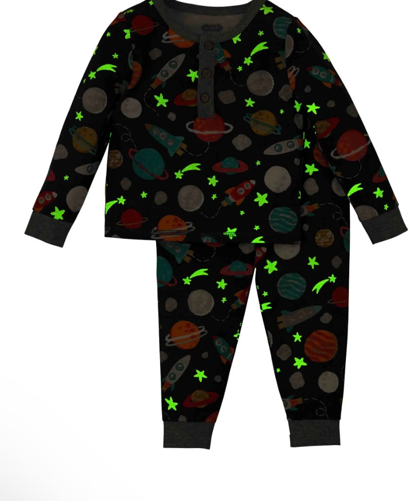 Glow in the Dark Space Pajamas