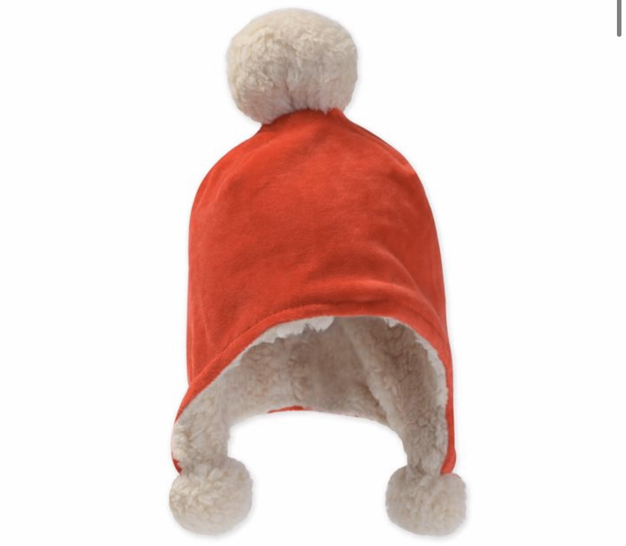 Red Pom Pom Hat