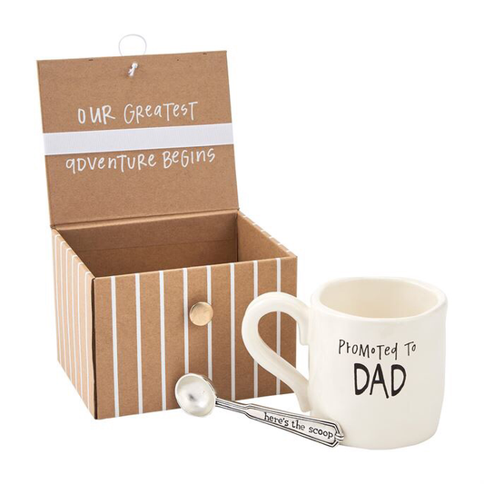 Dad Coffee Announcement Box