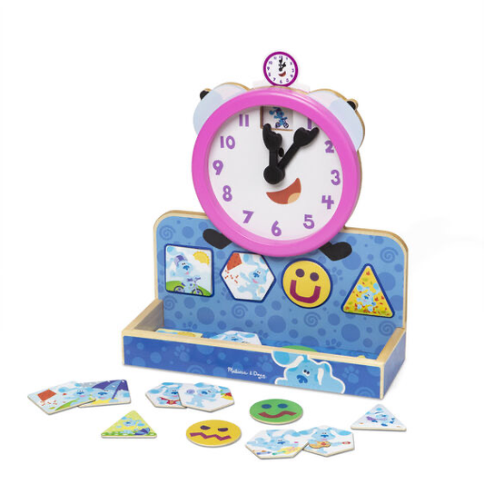 Blues Clues Wooden Tickety Tock Magnetic Clock