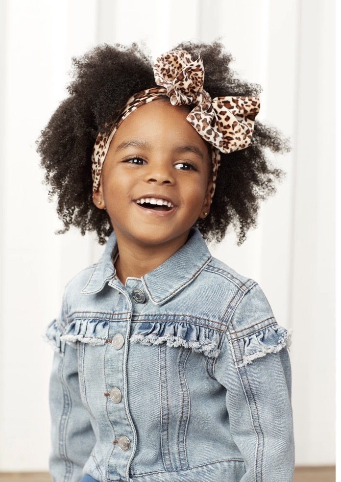 Denim Ruffle Jacket Bean to Sprout Children s Boutique