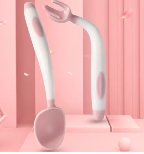 Bendy Utensil Set Pink