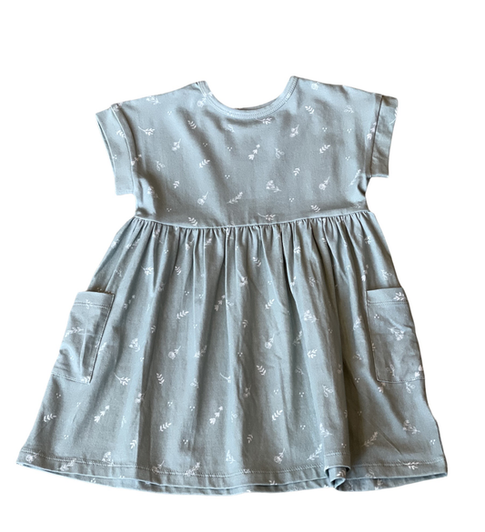 Peaceful Cotton Toddler Tee Dress