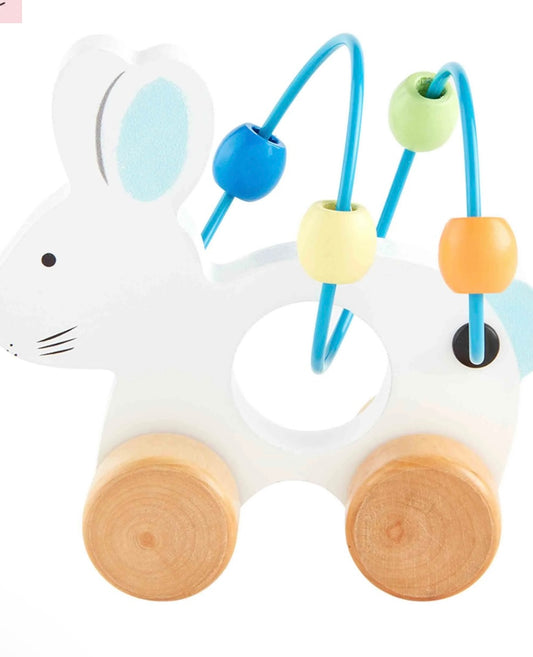 Wood Bunny Abacus Toy