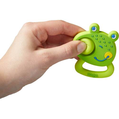 Popping Frog Teething Toy