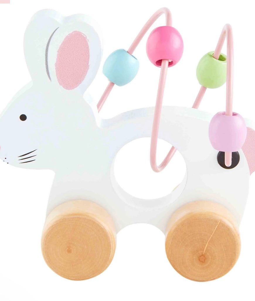 Wood Bunny Abacus Toy